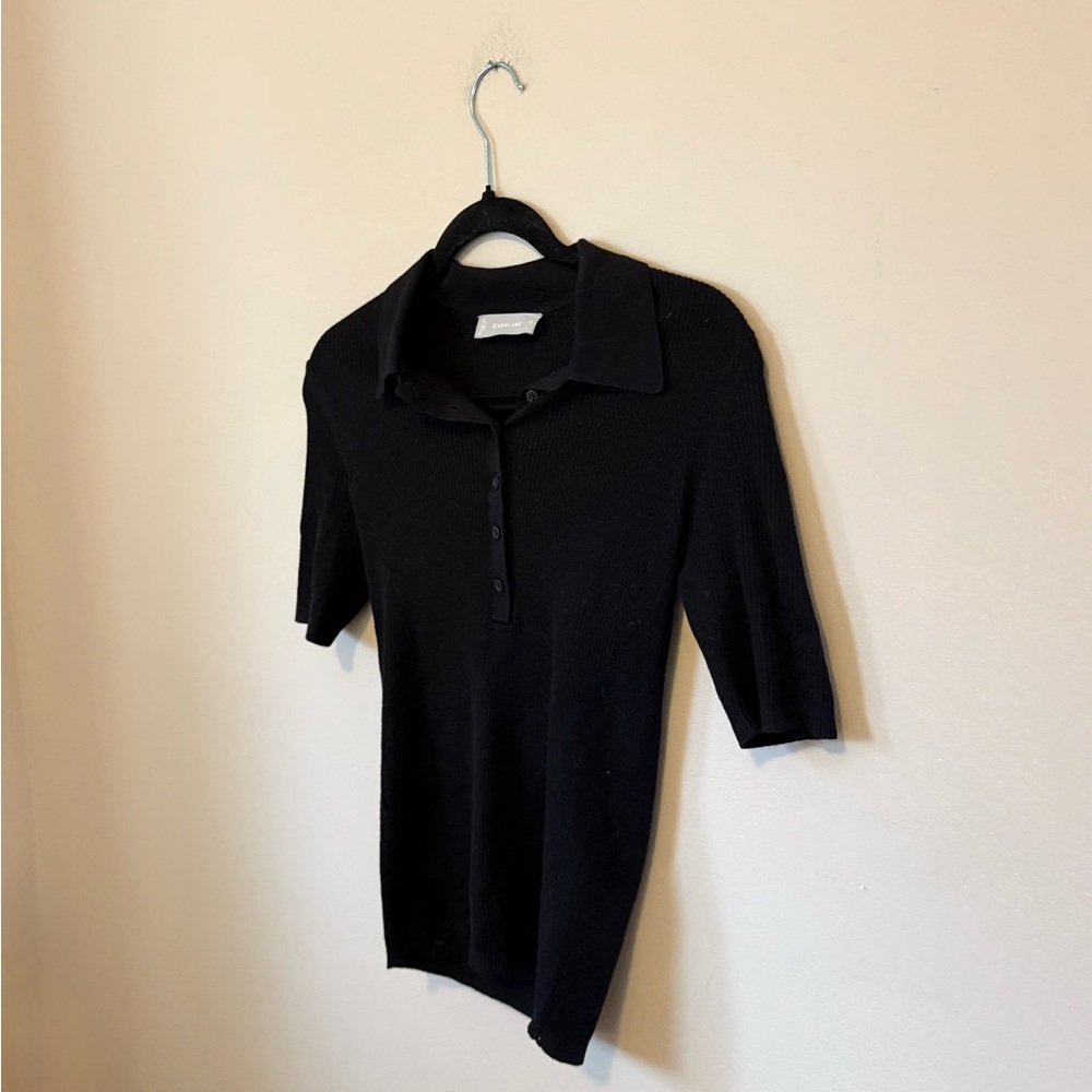 Everlane 100% Wool Black Button Shirt